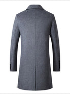 This men's longline outerwear provides extra coverage and comfort for cooler weather. Made from durable materials, it’s perfect for layering and adds a modern touch to any casual outfit.