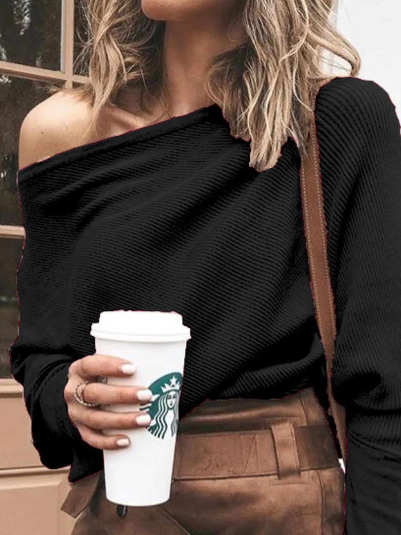 Catch everyone’s eye in this Full Size One-Shoulder Ribbed Sweater that complements every curve. The soft ribbed texture wraps you comfortably, while the stylish one-shoulder design adds a flirty pop. Ideal for wearing alone or layering, this plus-size sweater brings a playful and cozy vibe to your wardrobe.