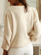 Designed for effortless layering, this Button Up Long Sleeve Cardigan includes a precise button-front closure and full-length sleeves to ensure reliable coverage. Its elegant shape merges a polished look with everyday wearability, making it a key addition to any adaptable wardrobe. The design emphasizes both practicality and sophistication for cooler conditions.