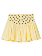 Dare to captivate in the Eyelet Cami and Bubble Skirt Set. Featuring a sheer, intricately designed eyelet cami paired with a voluminous bubble skirt, this set exudes boldness and playful seduction. Perfect for making a fearless fashion statement, it combines delicate details with dramatic shape to ensure you stand out wherever you go.